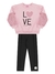 Conjunto infantil menina Kamylus 53795 Rosa inverno - comprar online