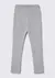 Calça Legging Básica Infantil feminino Hering Kids 55CM Cinza