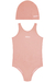 Conjunto maio e touca Kamylus 57055 Neon - comprar online