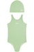 Conjunto maio e touca Kamylus 57055 Neon