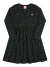 Vestido manga longa infantil menina Kamylus 57178 Preto inverno - comprar online