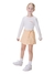 Blusa manga longa infantil menina em ribana - off white - comprar online