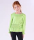 Blusinha feminina manga longa Kiki Xodó 3650130 verde inverno
