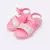 Sandália Infantil Pampili Lili Sorvete Branca e Rosa 722.005
