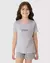 Pijama Infantil Menina União Abraço Energia Em Algodão Malwee Kids - Mundo Infantil SJC