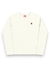 Blusinha manga longa canelada menina Kamylus B9958 Off White - comprar online