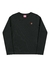 Blusinha manga longa canelada menina Kamylus B9958 Preto - comprar online