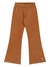 Calça legging flare em molecotton Kamylus B9961 Bege - comprar online