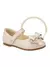 Sapatilha com Tiara Klin Princesa Mini 152172 Off White Perolizado