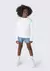 Shorts Jeans Infantil Menina Tradicional Hering CANJ1