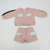 Conjunto infantil feminino inverno Kiki Xodó 2450018 Nude