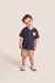 Conjunto infantil masculino Kiko e Kika 12693 Marinho