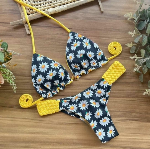 Biquíni Trança Margaridas