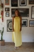 vestido margô amarelo - Frus Original