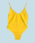 maiô franzido amarelo