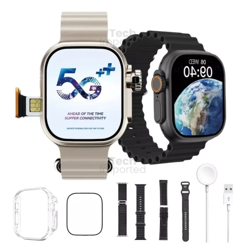 Ultra 3 AI 5G – O Smartwatch com Chip, Câmera, Apps + FRETE GRÁTIS - comprar online