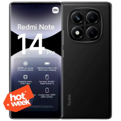 CELULAR REDMI NOTE 14 PRO 4G 8/256GB MIDNIGHT BLACK
