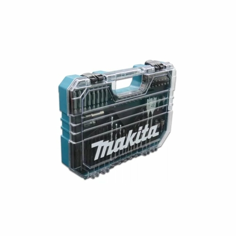 Kit de Bits, Brocas com Maleta Transparente 75 Peças E-15126 - Makita