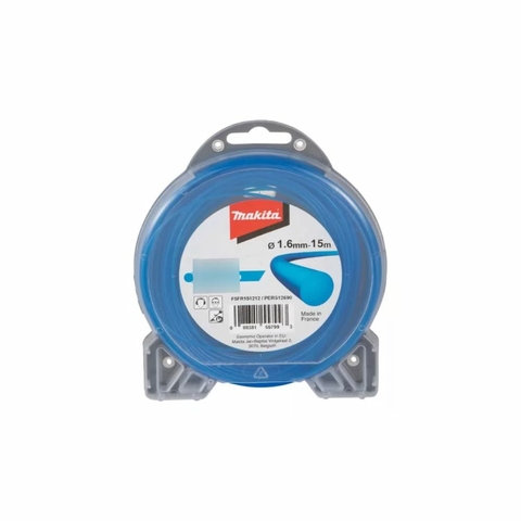 Fio de Nylon Redondo Azul 1,6mm x 15m para Roçadeira E-02733 - Makita