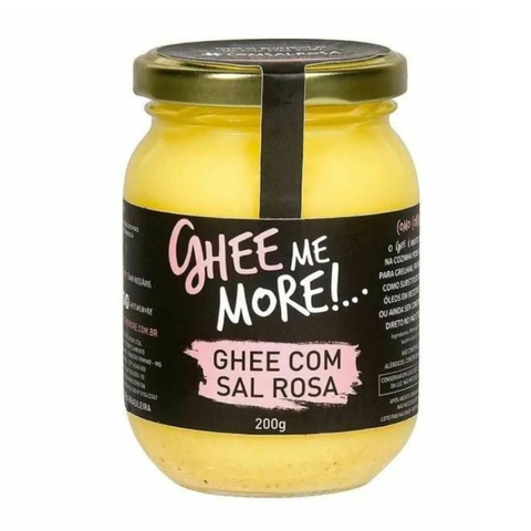 Manteiga Ghee Me More com Sal Rosa 200g