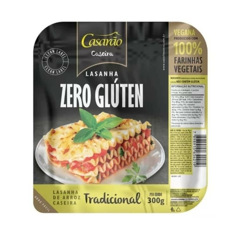Massa para Lasanha Zero Glúten 300g