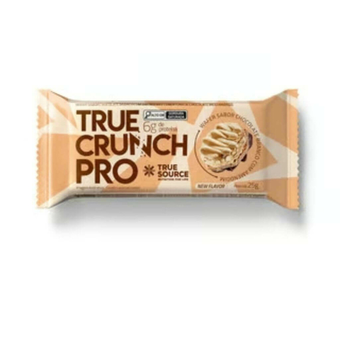 Wafer Proteico Sabor Chocolate Branco com Amendoim Zero Açúcar 25g
