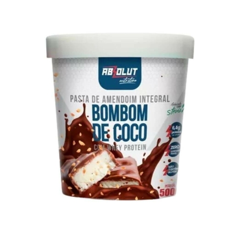 Pasta de Amendoim Bombom de Coco Zero Açúcar 500g