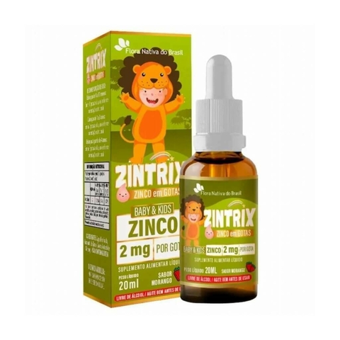 Zintrix Zinco em Gotas 20ml