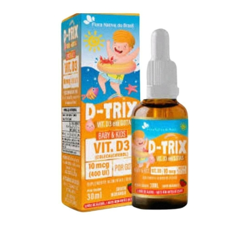 D-Trix Vitamina D em Gotas 30ml