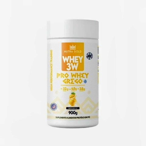 Whey Grego Sabor Maracujá Nutra Gold 900g