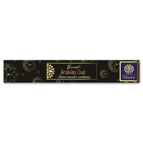Incenso Artesanal Ohana Arabian Oud (Clareza Mental e Confiança) - comprar online