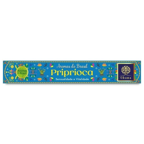 Incenso Artesanal Ohana Priprioca (Sensualidade e Vitalidade) - comprar online