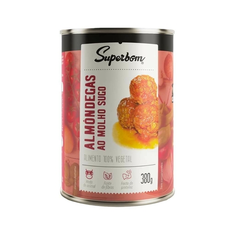 Almôndega Vegetal ao Molho Sugo 400g