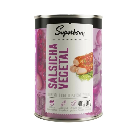 Salsicha Vegetal Superbom 300g