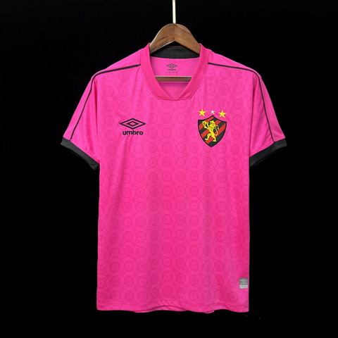 CAMISA EDIÇÃO ESPECIAL SPORT RECIFE 23/24 - TORCEDOR MASCULINA - ROSA