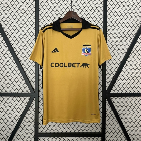 CAMISA II COLO-COLO 24/25 - TORCEDOR MASCULINA - DOURADA