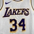 Regata NBA Swingman Branca - Los Angeles Lakers n:34 O'NEAL - Use império | Camisas de times Atacado
