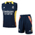 KIT TREINO REAL MADRID 24/25 - TORCEDOR MASCULINA - AZUL