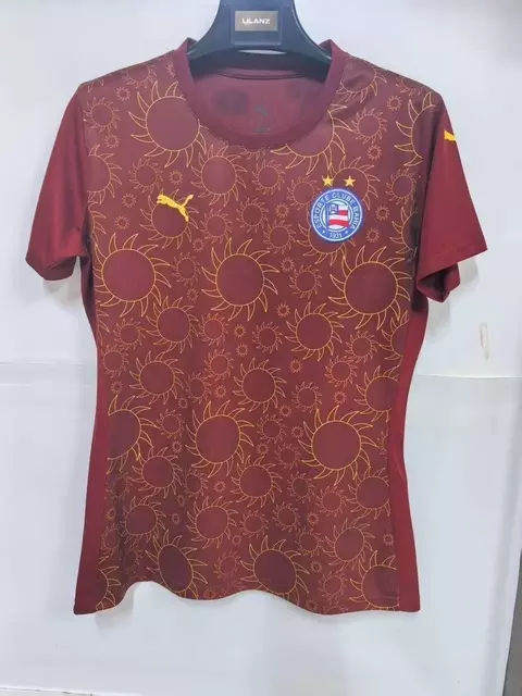 CAMISA III EC BAHIA 25/26- TORCEDOR FEMININA - VERMELHO - comprar online