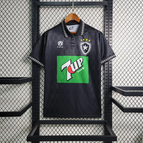 CAMISA I BOTAFOGO 1995-96 -RETRÔ MASCULINA - PRETO