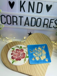 Estêncil rosa