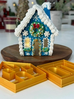Casinha de Natal 3D MOD 2 na internet
