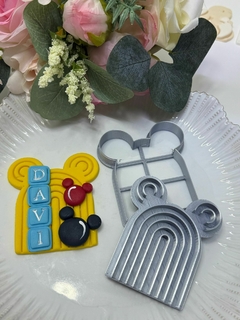Kit Cortador Mickey Molduras - mod 2 - KND CORTADORES