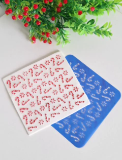 Estencil Natalino (Natal) - Mod 3 na internet