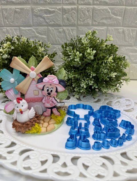 CORTADOR CORPO MINNIE FAZENDEIRA (FAZENDINHA) MOD 1 - MODULAR - comprar online