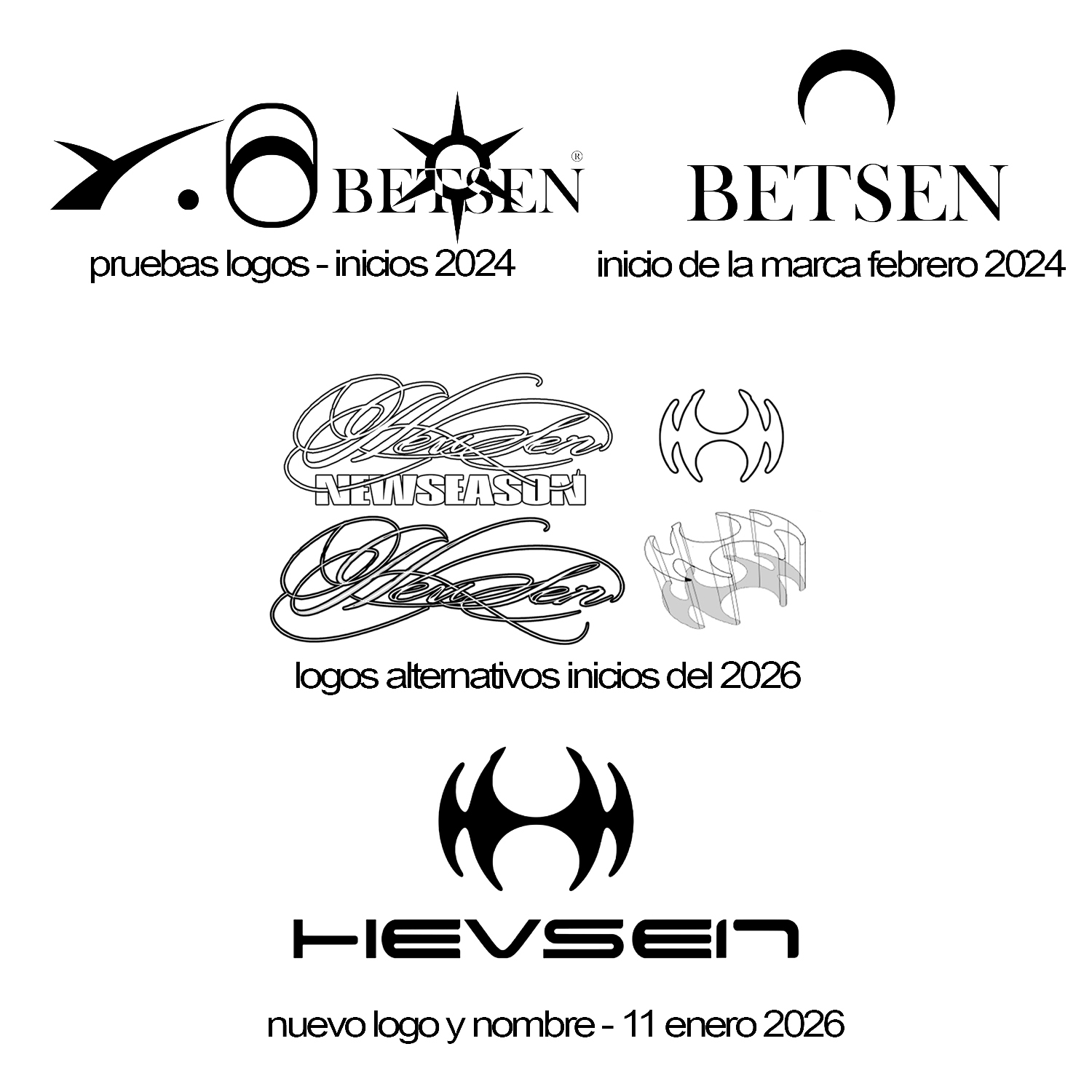 Evolución de la identidad de HEVSEN