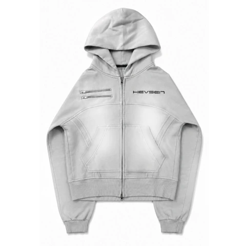 "TOPIC" ZIP 2 (GRIS)