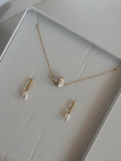 Set blanco tornasol
