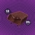 Imagem do BOLD BROWNIE CRISPIES 60G - UNIDADE