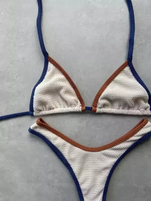 Biquíni Trancoso Off e Azul